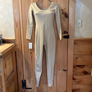 CAPEZIO nude unitard - NEW -size Large